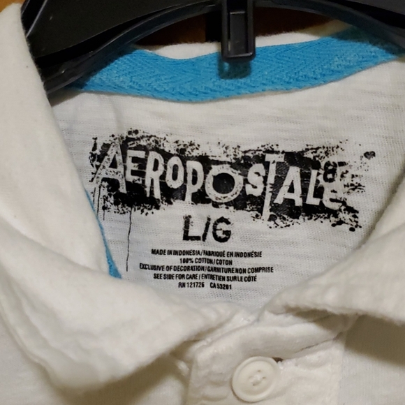 Aeropostale Graphic Polo Shirt - Picture 2 of 4